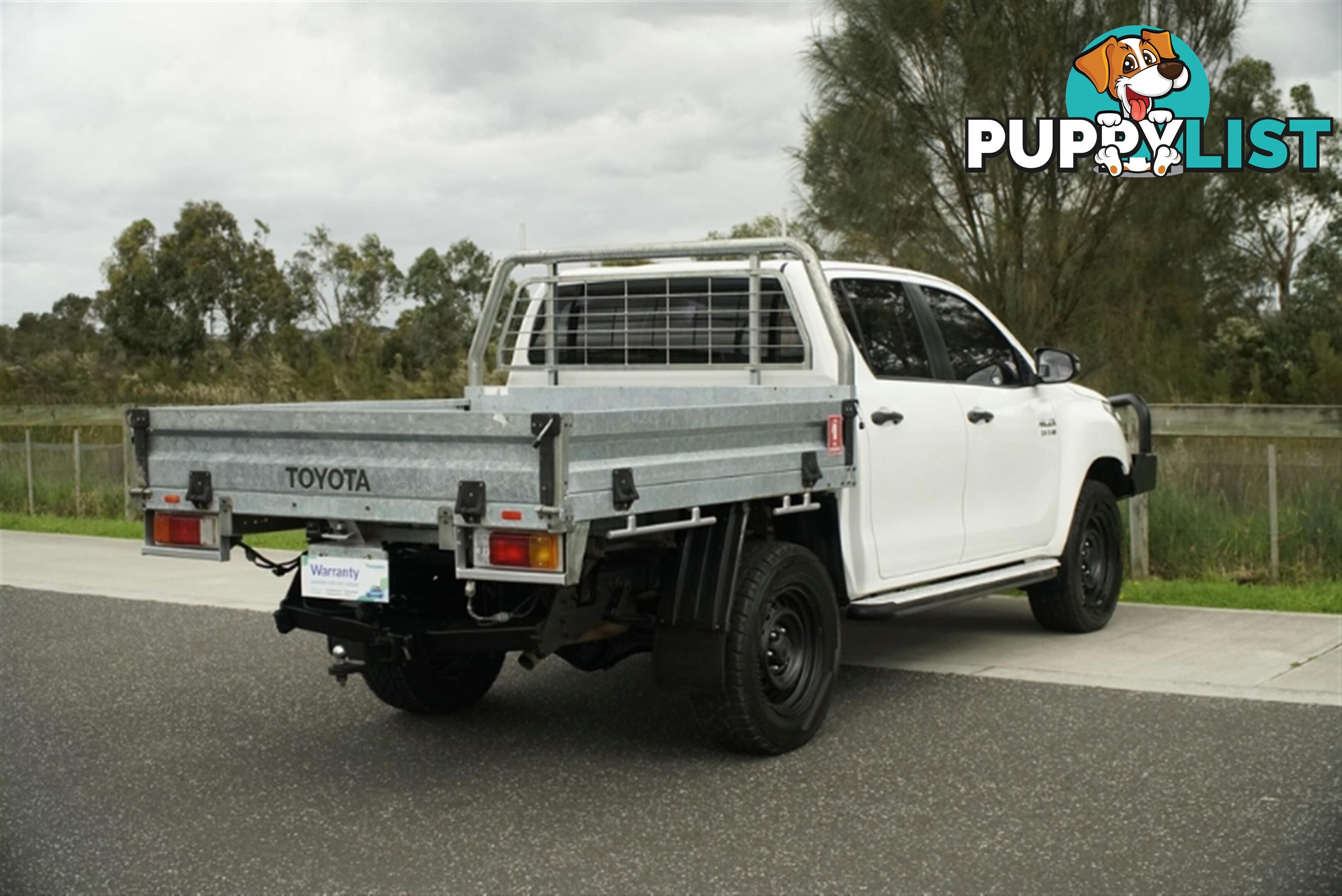 2017 TOYOTA HILUX SR DUAL CAB GUN126R CAB CHASSIS