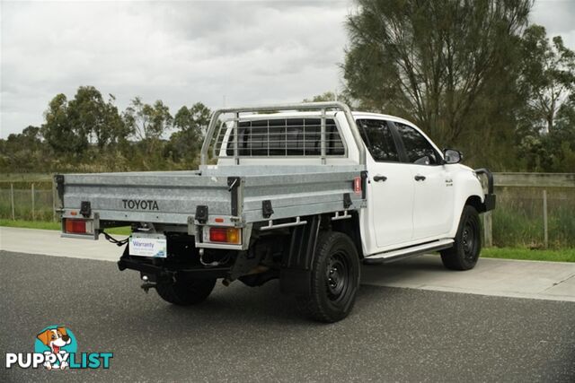 2017 TOYOTA HILUX SR DUAL CAB GUN126R CAB CHASSIS