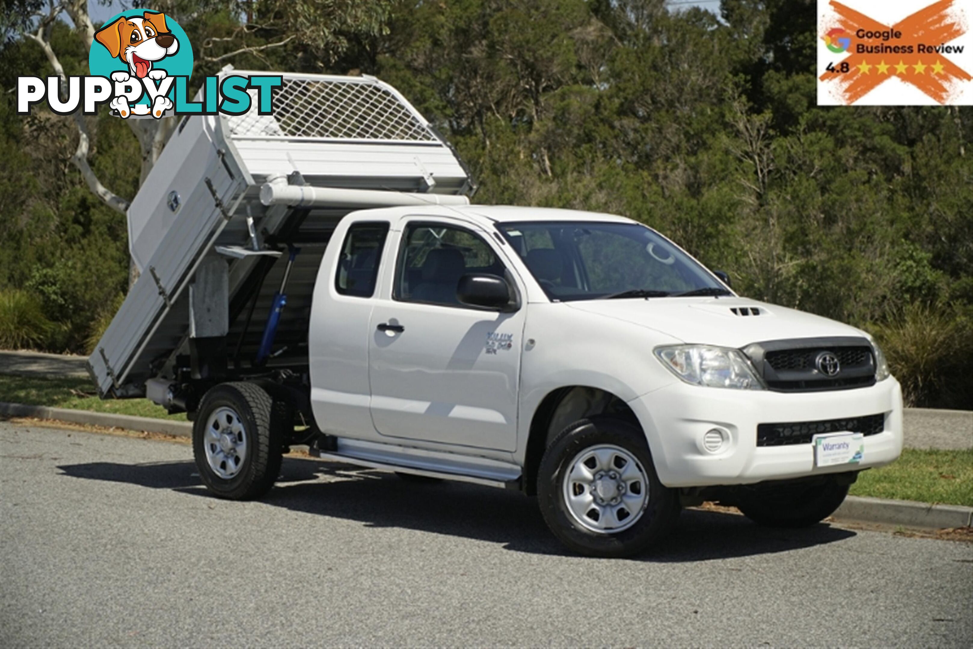 2010 TOYOTA HILUX SR EXTENDED CAB KUN26R MY10 CAB CHASSIS