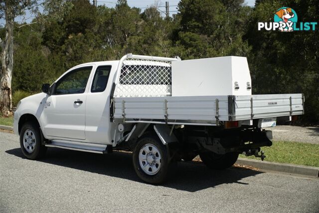 2010 TOYOTA HILUX SR EXTENDED CAB KUN26R MY10 CAB CHASSIS