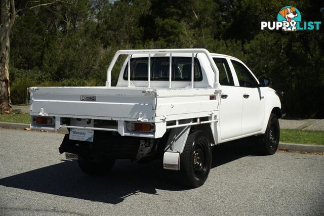 2020 TOYOTA HILUX WORKMATE DUAL CAB GUN125R CAB CHASSIS