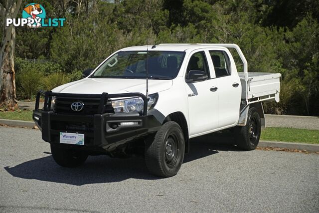 2020 TOYOTA HILUX WORKMATE DUAL CAB GUN125R CAB CHASSIS