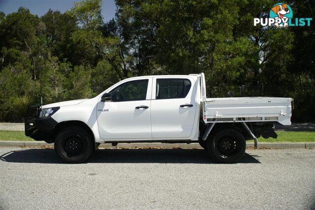 2020 TOYOTA HILUX WORKMATE DUAL CAB GUN125R CAB CHASSIS