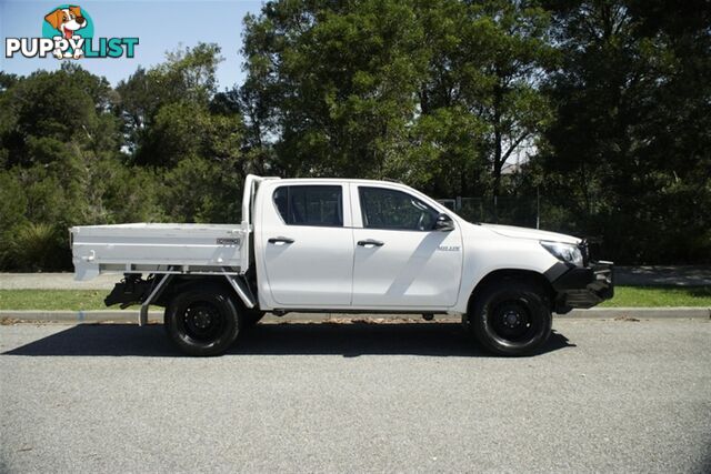 2020 TOYOTA HILUX WORKMATE DUAL CAB GUN125R CAB CHASSIS