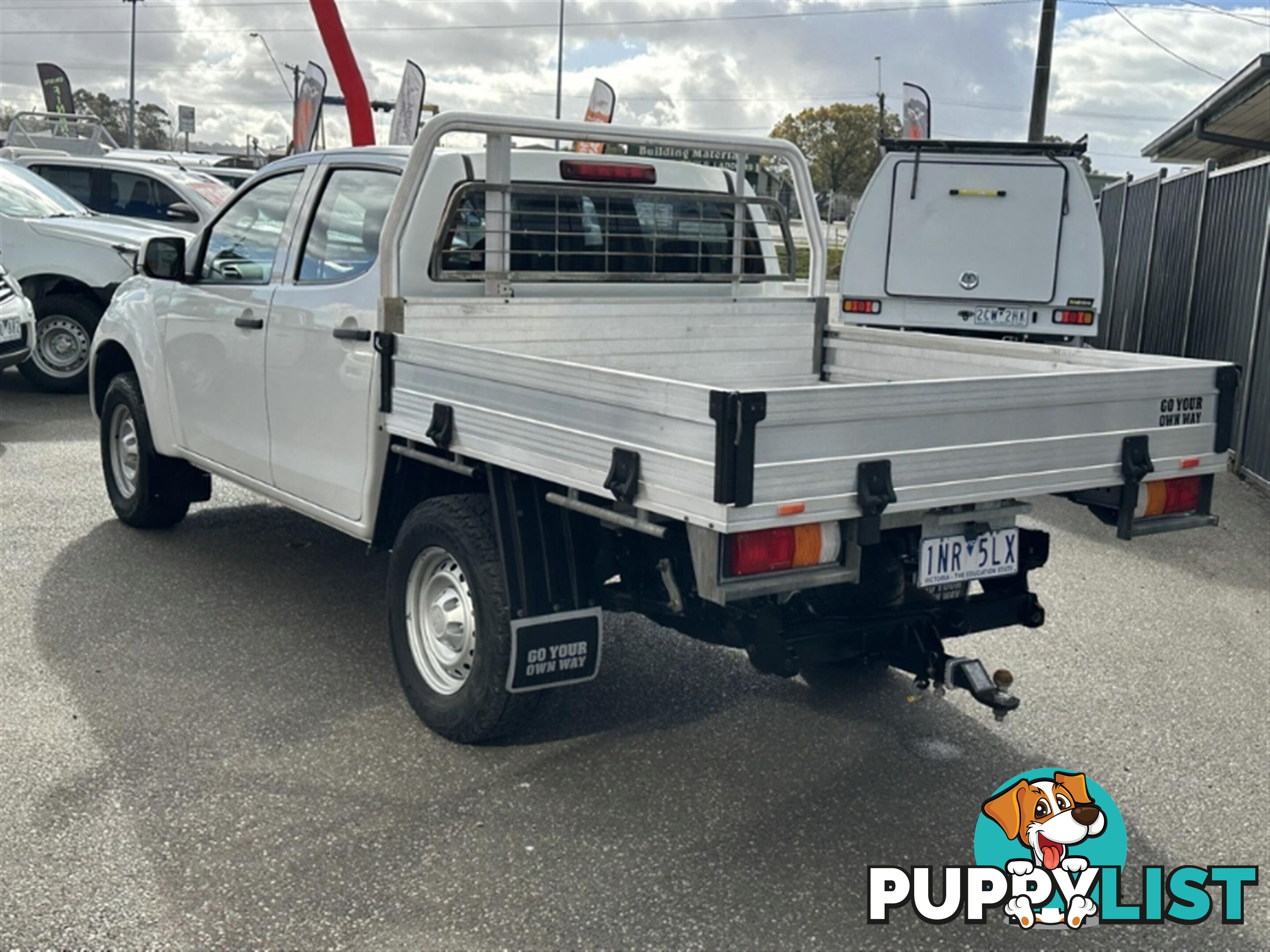 2018 ISUZU D-MAX SX DUAL CAB MY18 CAB CHASSIS