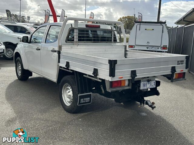 2018 ISUZU D-MAX SX DUAL CAB MY18 CAB CHASSIS