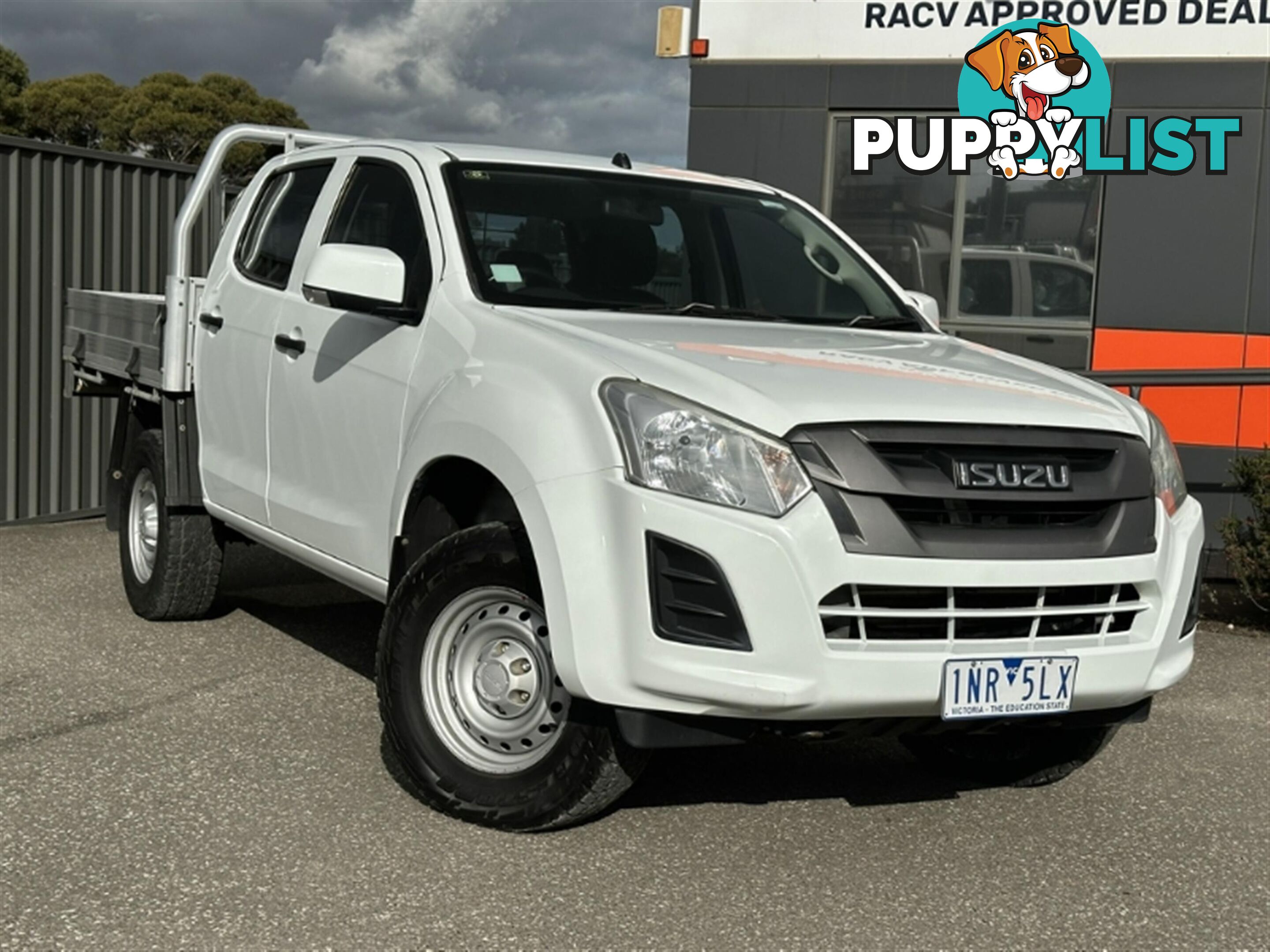 2018 ISUZU D-MAX SX DUAL CAB MY18 CAB CHASSIS