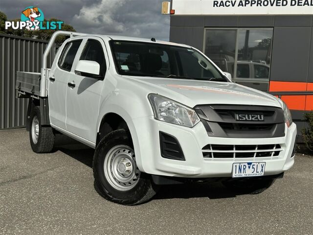 2018 ISUZU D-MAX SX DUAL CAB MY18 CAB CHASSIS