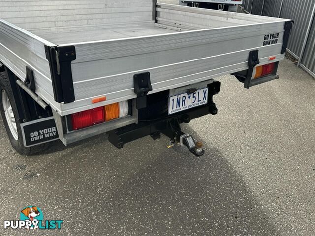 2018 ISUZU D-MAX SX DUAL CAB MY18 CAB CHASSIS