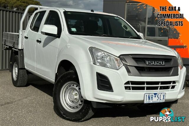 2018 ISUZU D-MAX SX DUAL CAB MY18 CAB CHASSIS