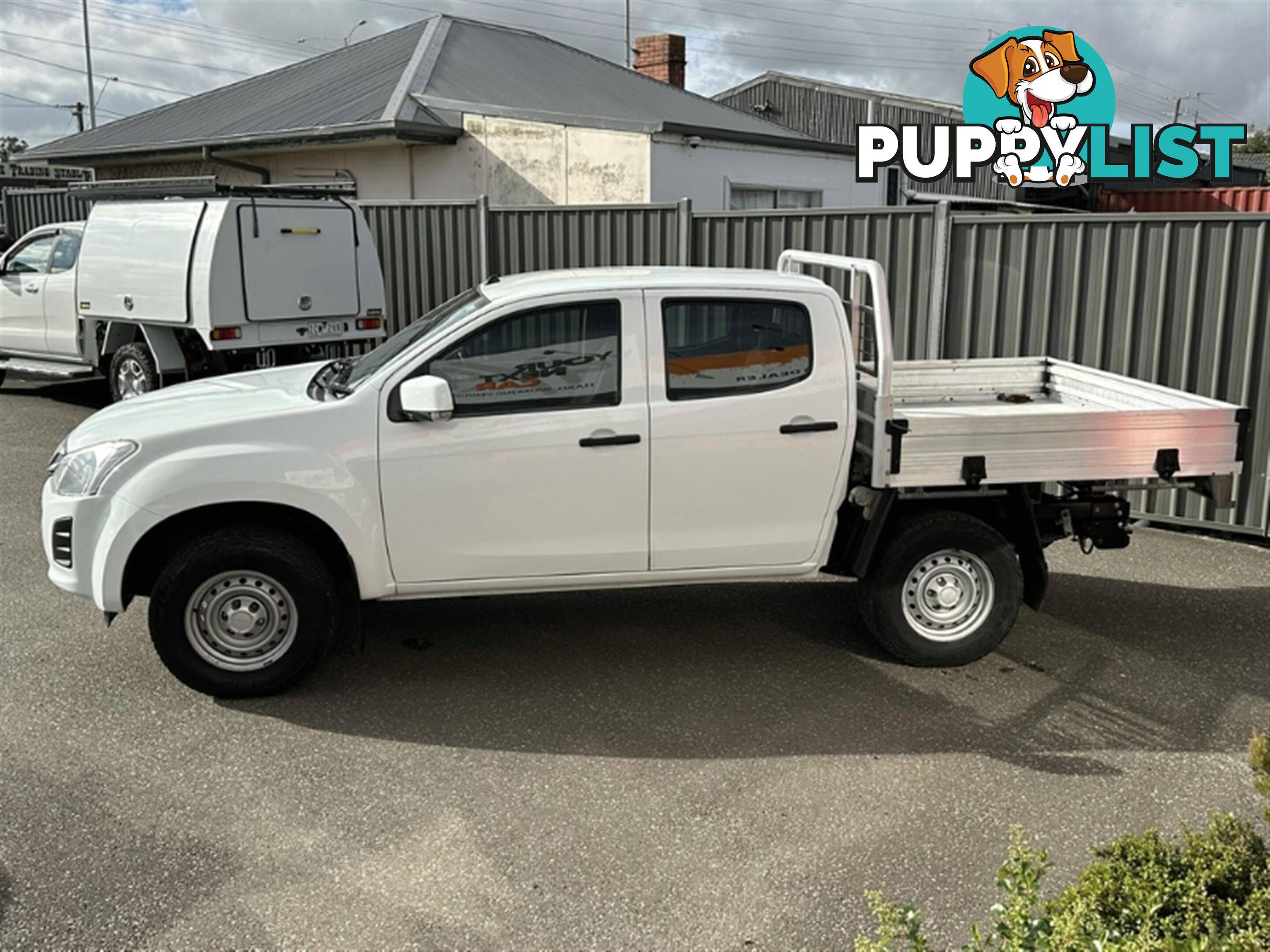 2018 ISUZU D-MAX SX DUAL CAB MY18 CAB CHASSIS