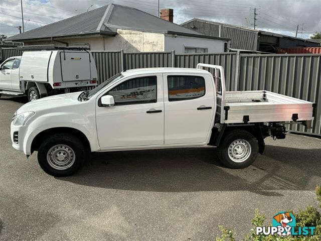 2018 ISUZU D-MAX SX DUAL CAB MY18 CAB CHASSIS