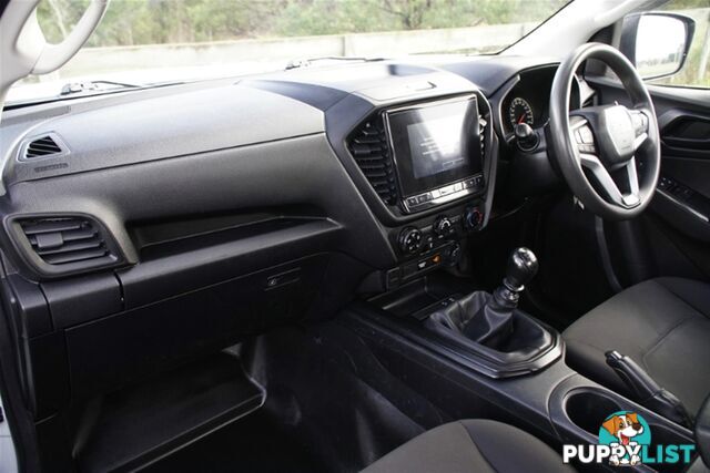 2021 ISUZU D-MAX SX SINGLE CAB RG MY22 CAB CHASSIS