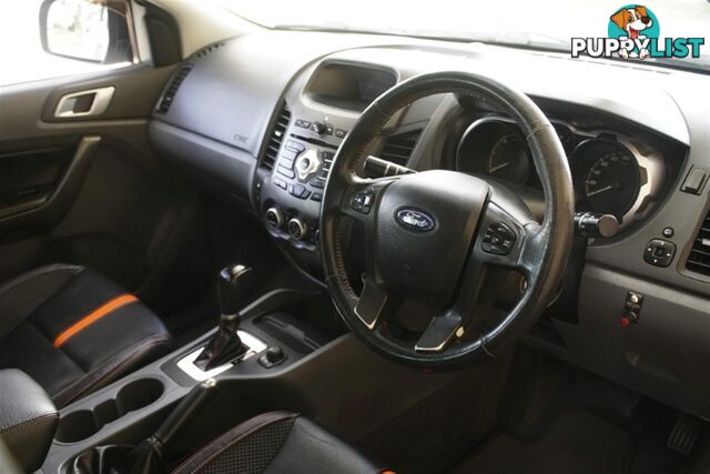 2013 FORD RANGER WILDTRAK DUAL CAB PX UTILITY
