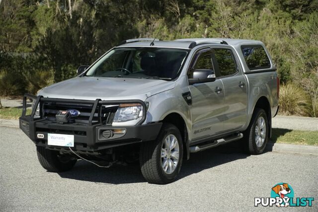 2013 FORD RANGER WILDTRAK DUAL CAB PX UTILITY