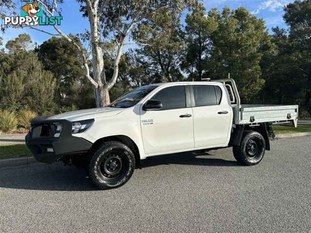 2020 TOYOTA HILUX SR DUAL CAB GUN126R CAB CHASSIS