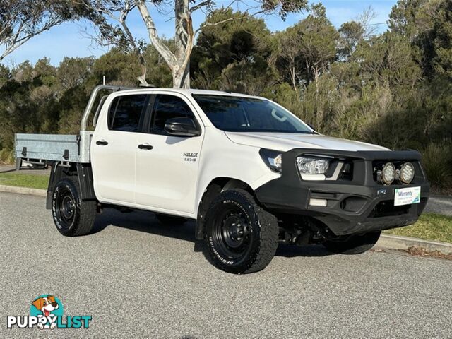 2020 TOYOTA HILUX SR DUAL CAB GUN126R CAB CHASSIS