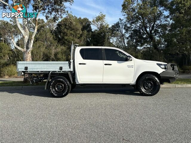 2020 TOYOTA HILUX SR DUAL CAB GUN126R CAB CHASSIS