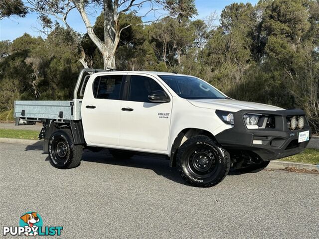 2020 TOYOTA HILUX SR DUAL CAB GUN126R CAB CHASSIS