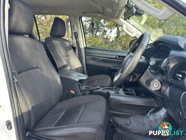 2020 TOYOTA HILUX SR DUAL CAB GUN126R CAB CHASSIS