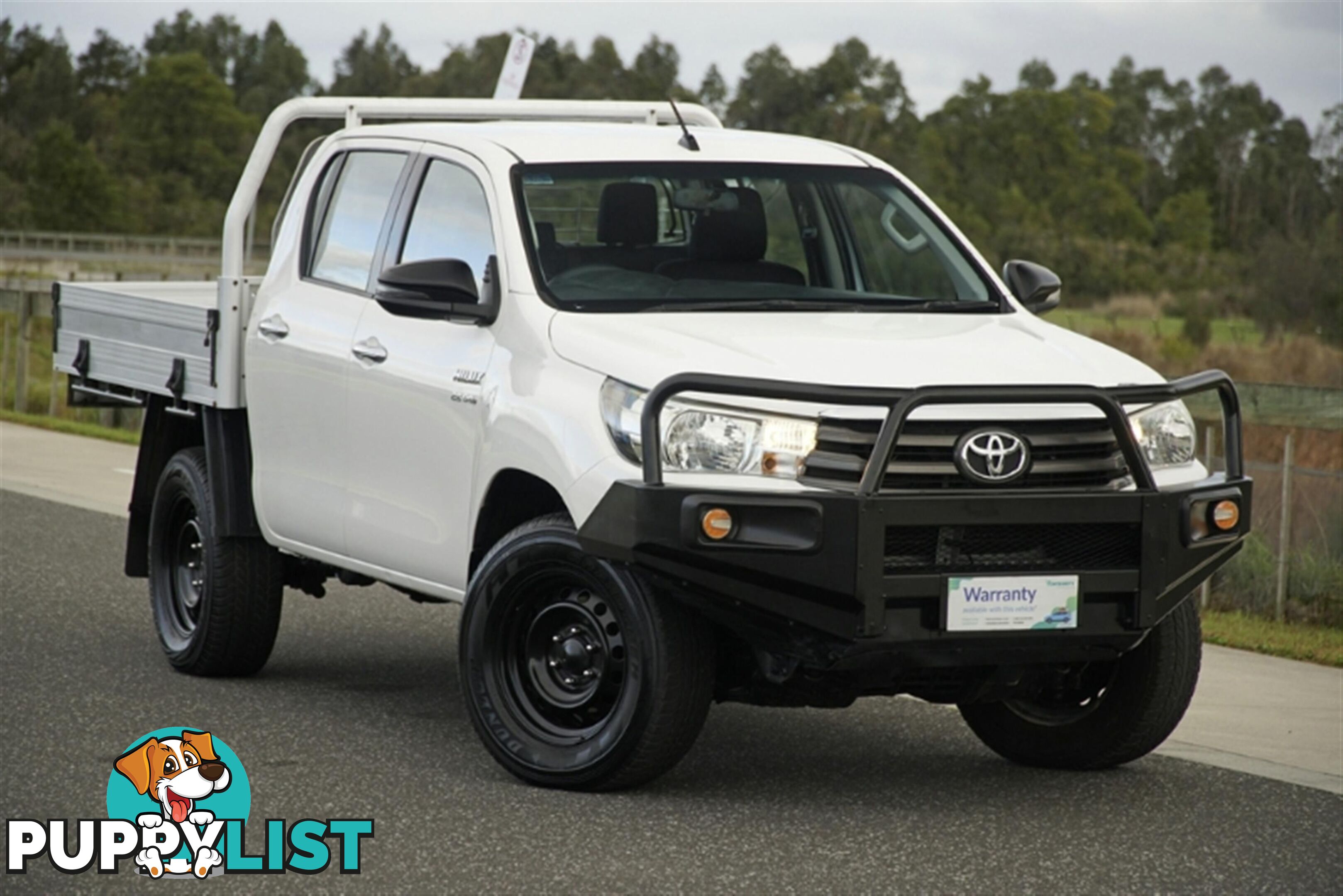 2018 TOYOTA HILUX SR DUAL CAB GUN126R CAB CHASSIS
