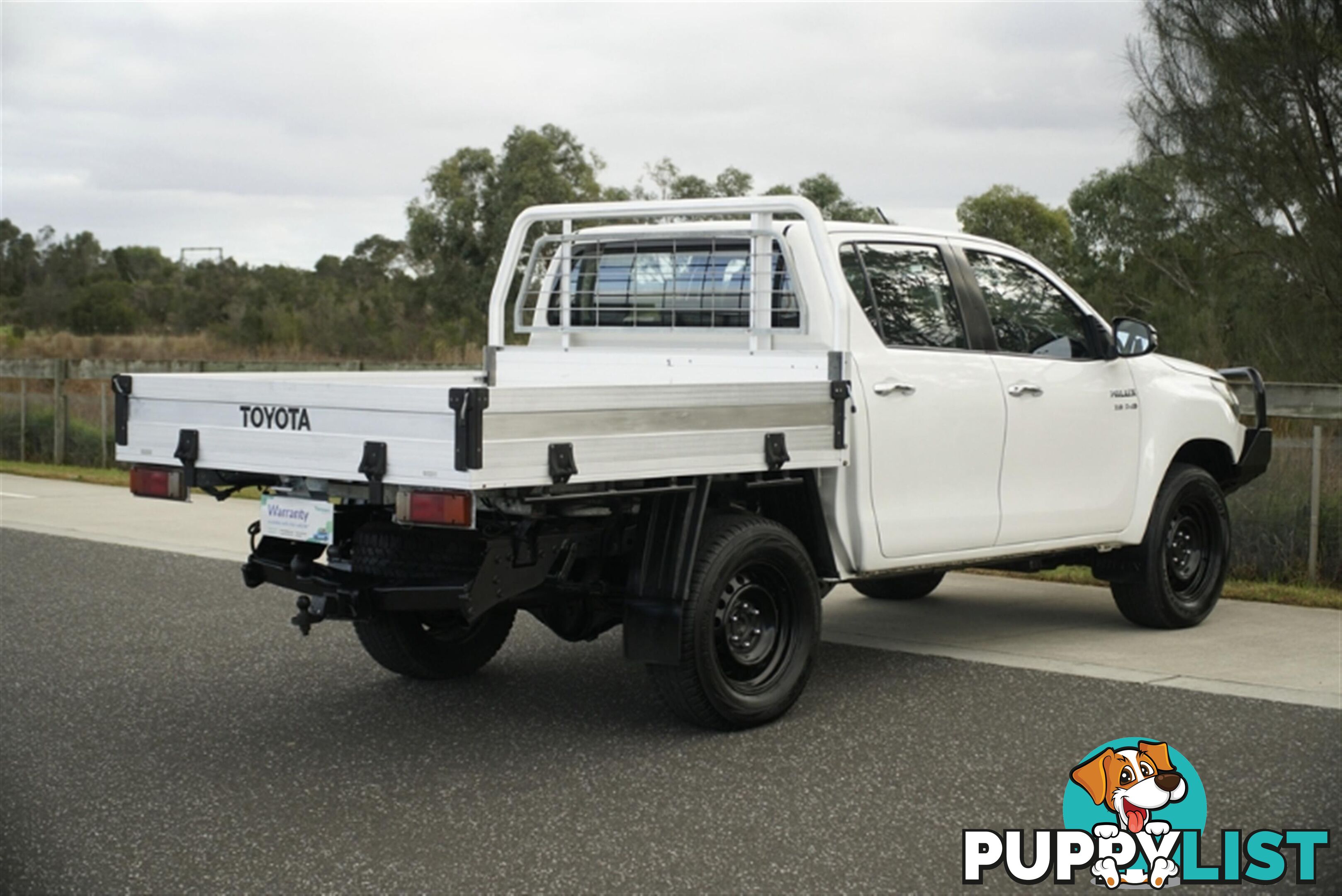 2018 TOYOTA HILUX SR DUAL CAB GUN126R CAB CHASSIS