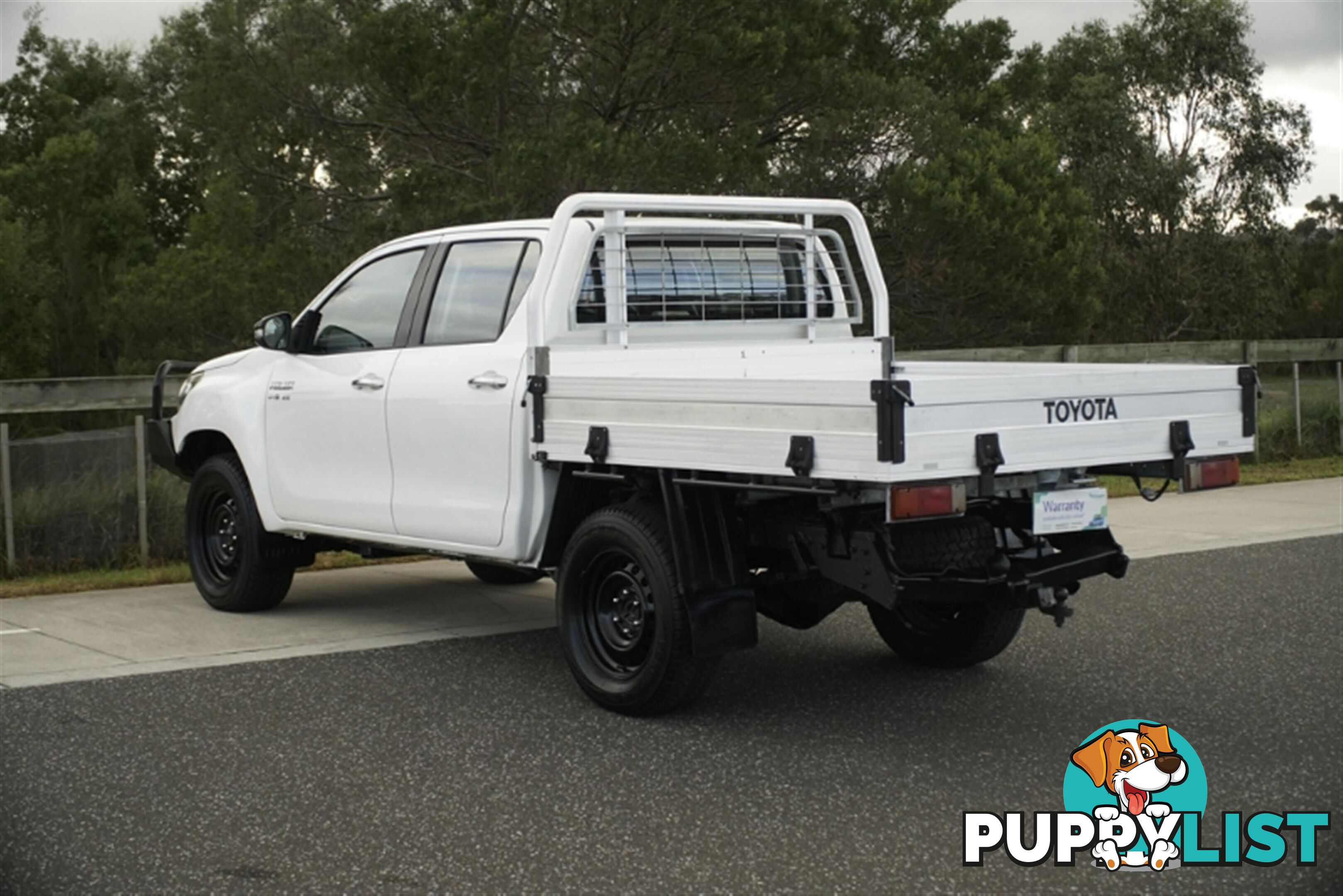 2018 TOYOTA HILUX SR DUAL CAB GUN126R CAB CHASSIS