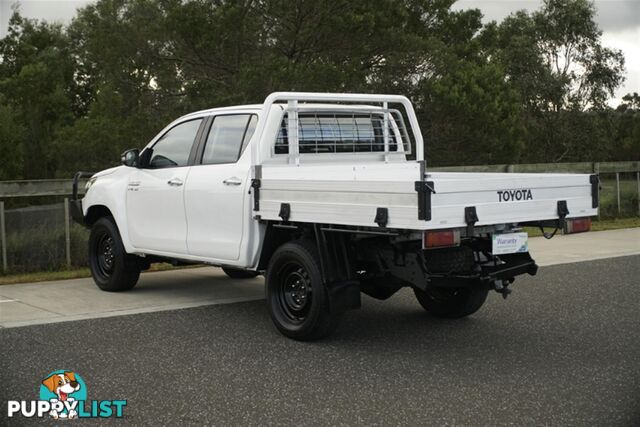 2018 TOYOTA HILUX SR DUAL CAB GUN126R CAB CHASSIS