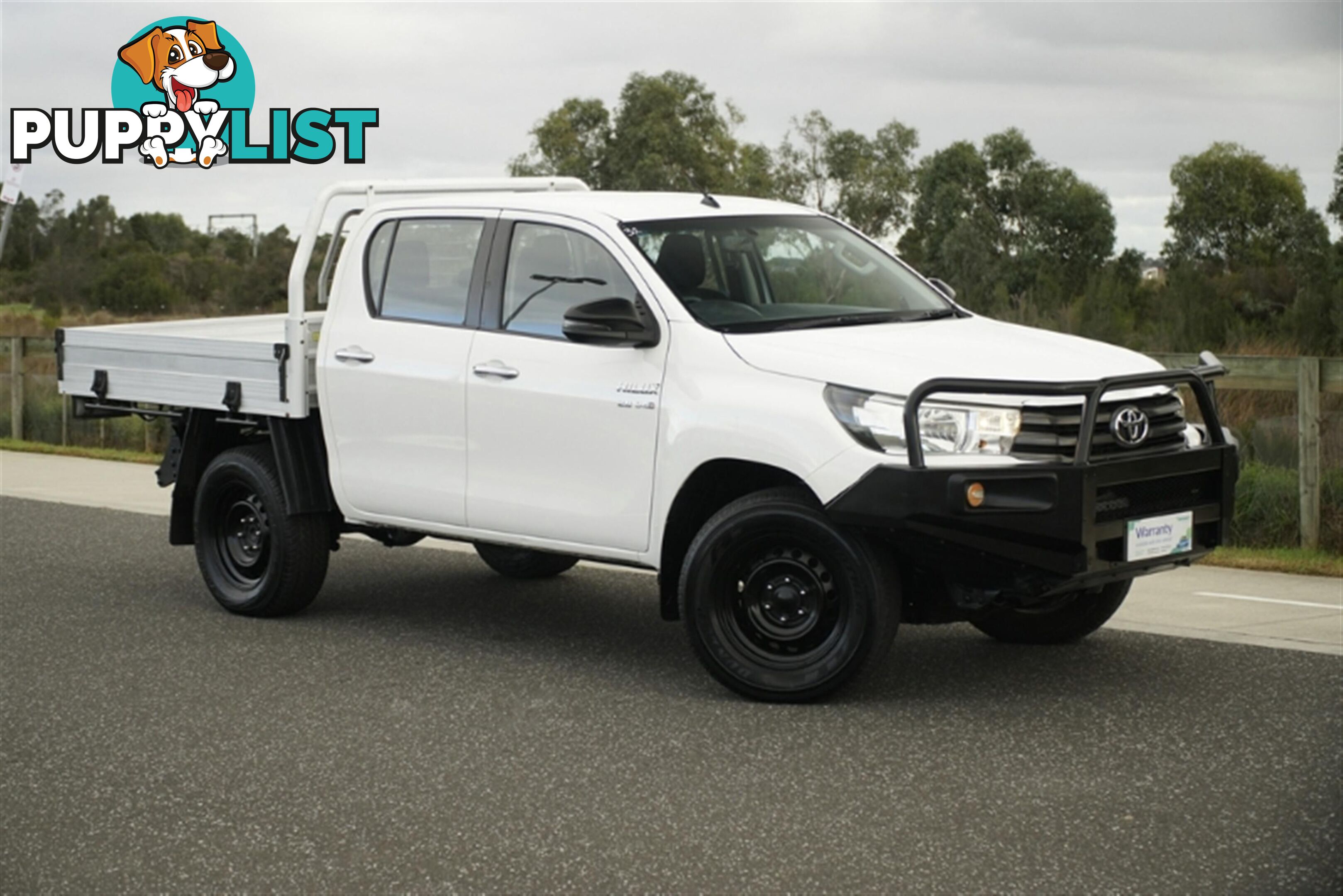 2018 TOYOTA HILUX SR DUAL CAB GUN126R CAB CHASSIS