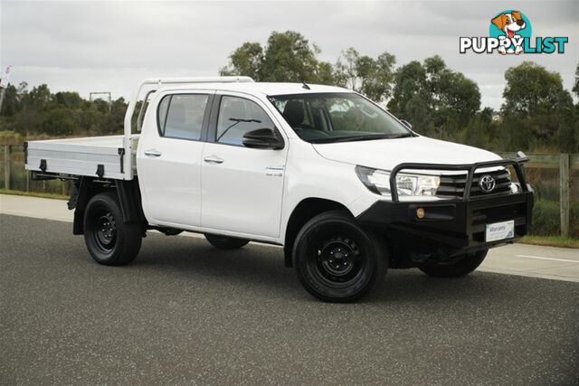 2018 TOYOTA HILUX SR DUAL CAB GUN126R CAB CHASSIS