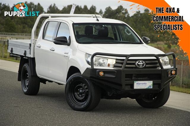2018 TOYOTA HILUX SR DUAL CAB GUN126R CAB CHASSIS