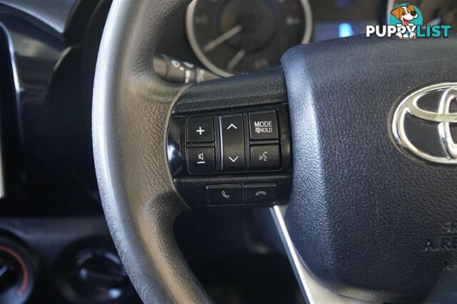 2018 TOYOTA HILUX SR DUAL CAB GUN126R CAB CHASSIS
