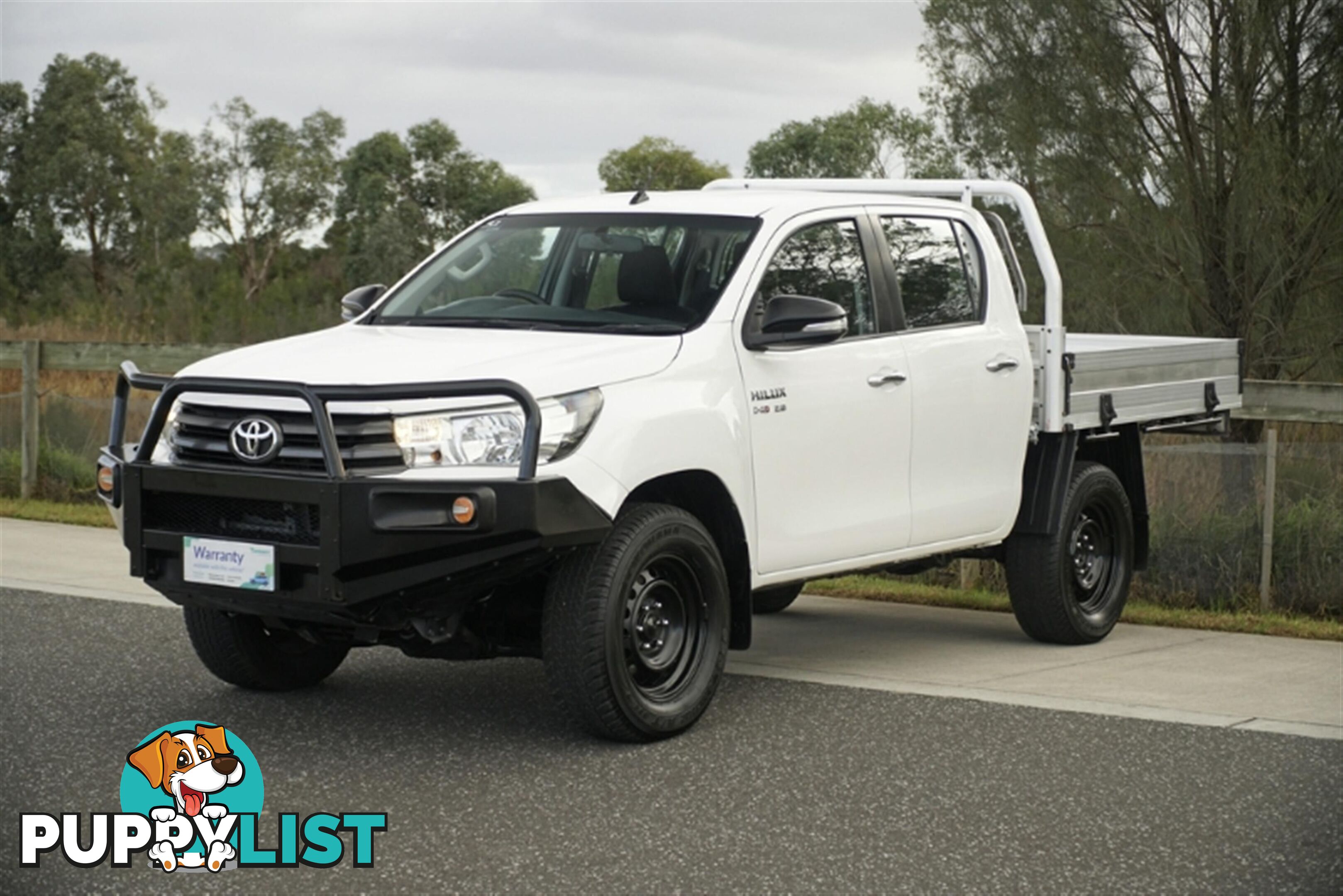 2018 TOYOTA HILUX SR DUAL CAB GUN126R CAB CHASSIS