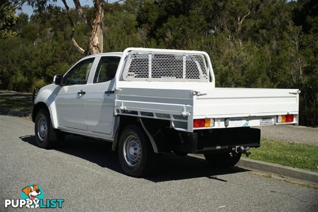 2019 ISUZU D-MAX SX DUAL CAB MY19 CAB CHASSIS