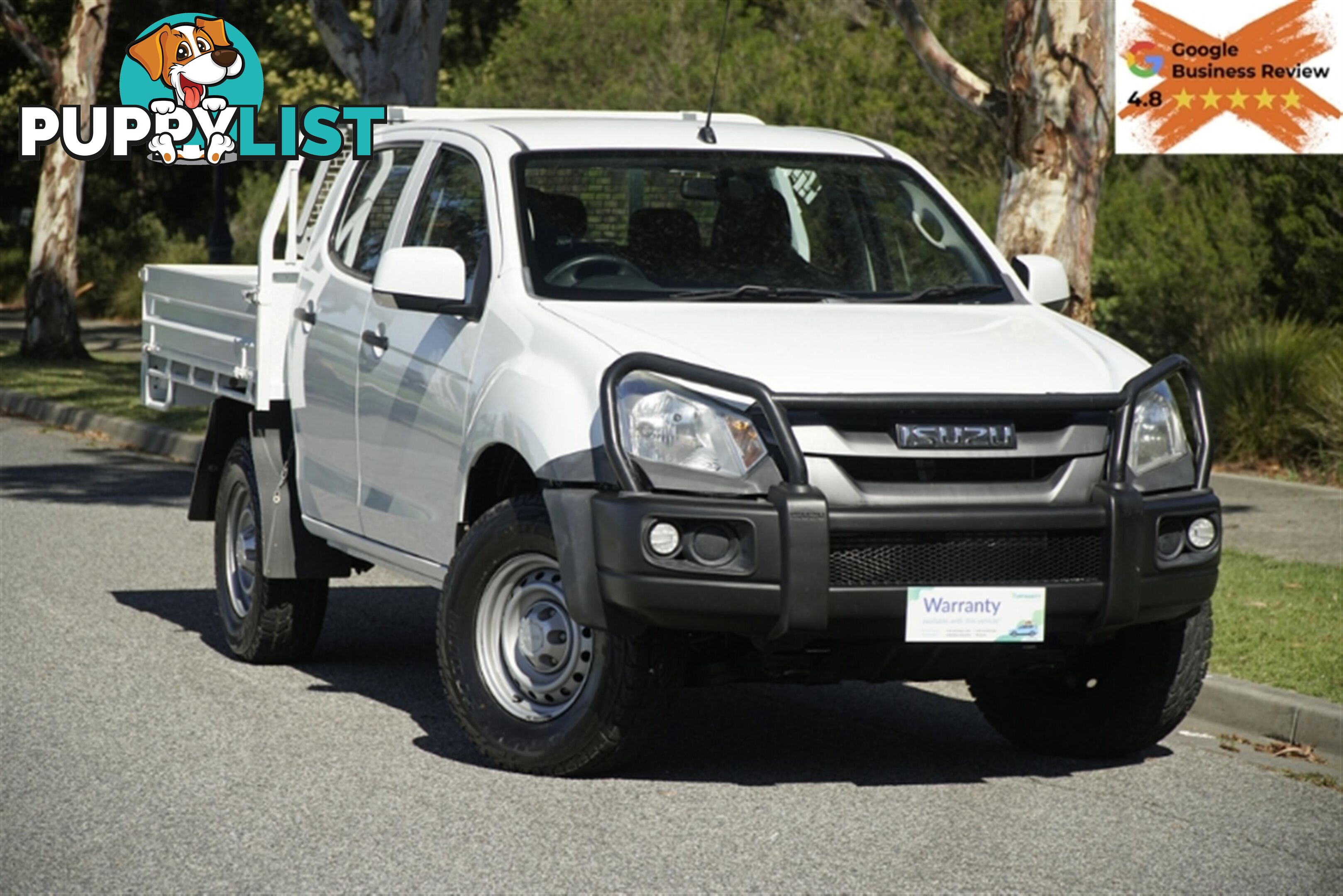 2019 ISUZU D-MAX SX DUAL CAB MY19 CAB CHASSIS