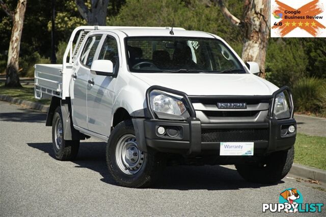 2019 ISUZU D-MAX SX DUAL CAB MY19 CAB CHASSIS