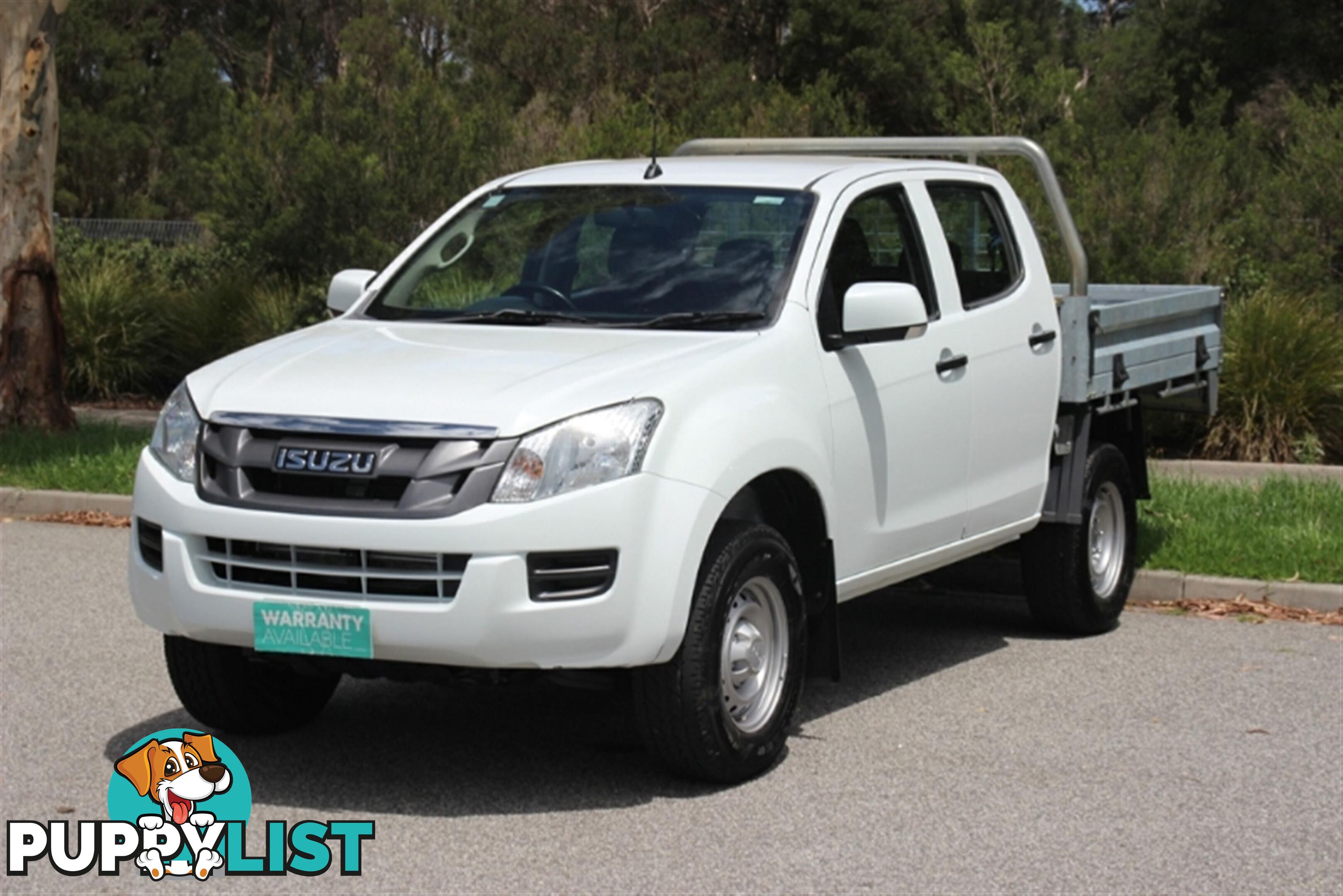 2016 ISUZU D-MAX SX DUAL CAB MY15 CAB CHASSIS