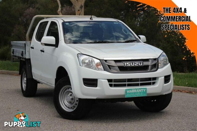 2016 ISUZU D-MAX SX DUAL CAB MY15 CAB CHASSIS