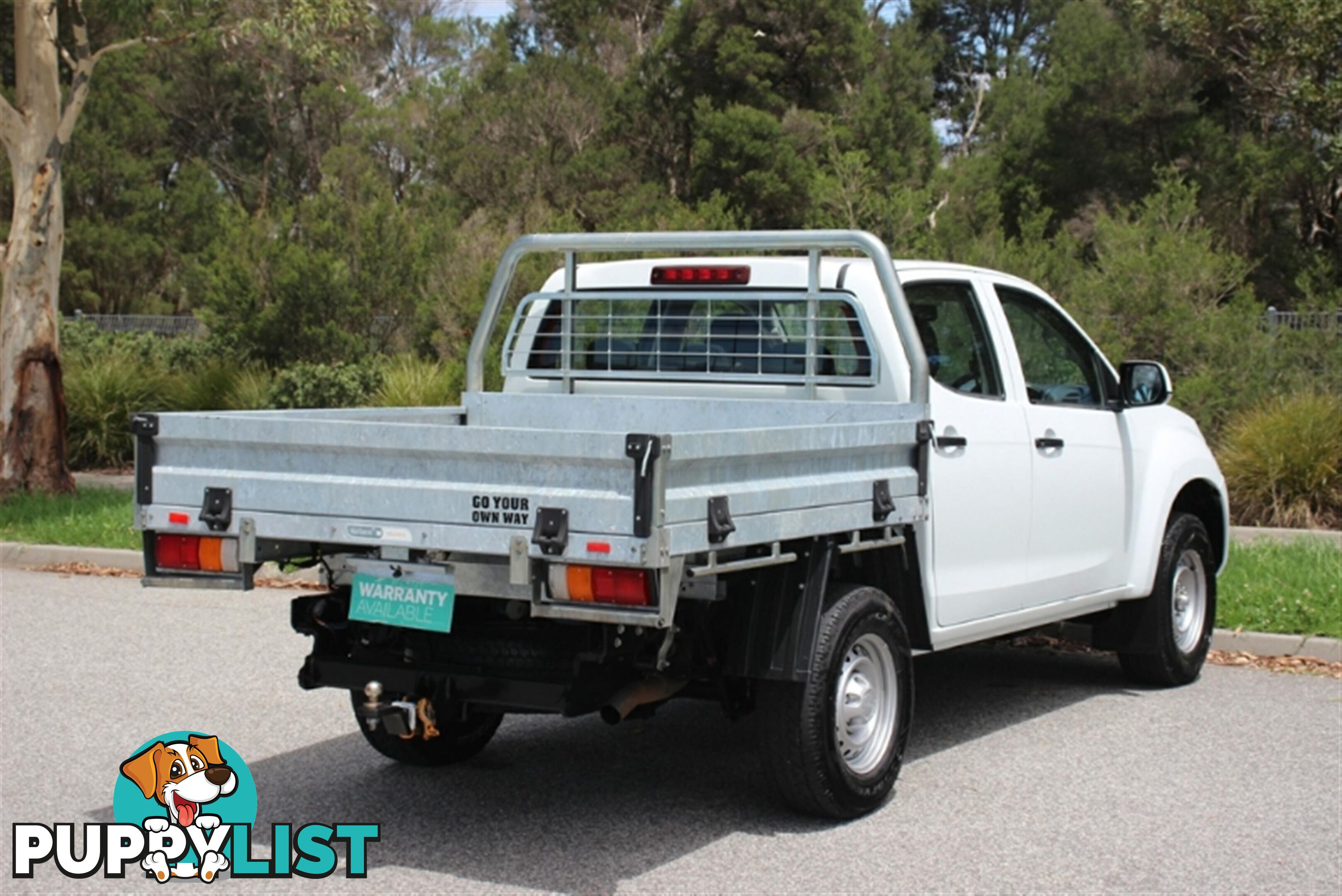 2016 ISUZU D-MAX SX DUAL CAB MY15 CAB CHASSIS