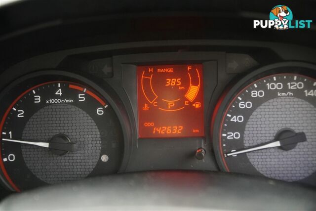 2016 ISUZU D-MAX SX DUAL CAB MY15 CAB CHASSIS