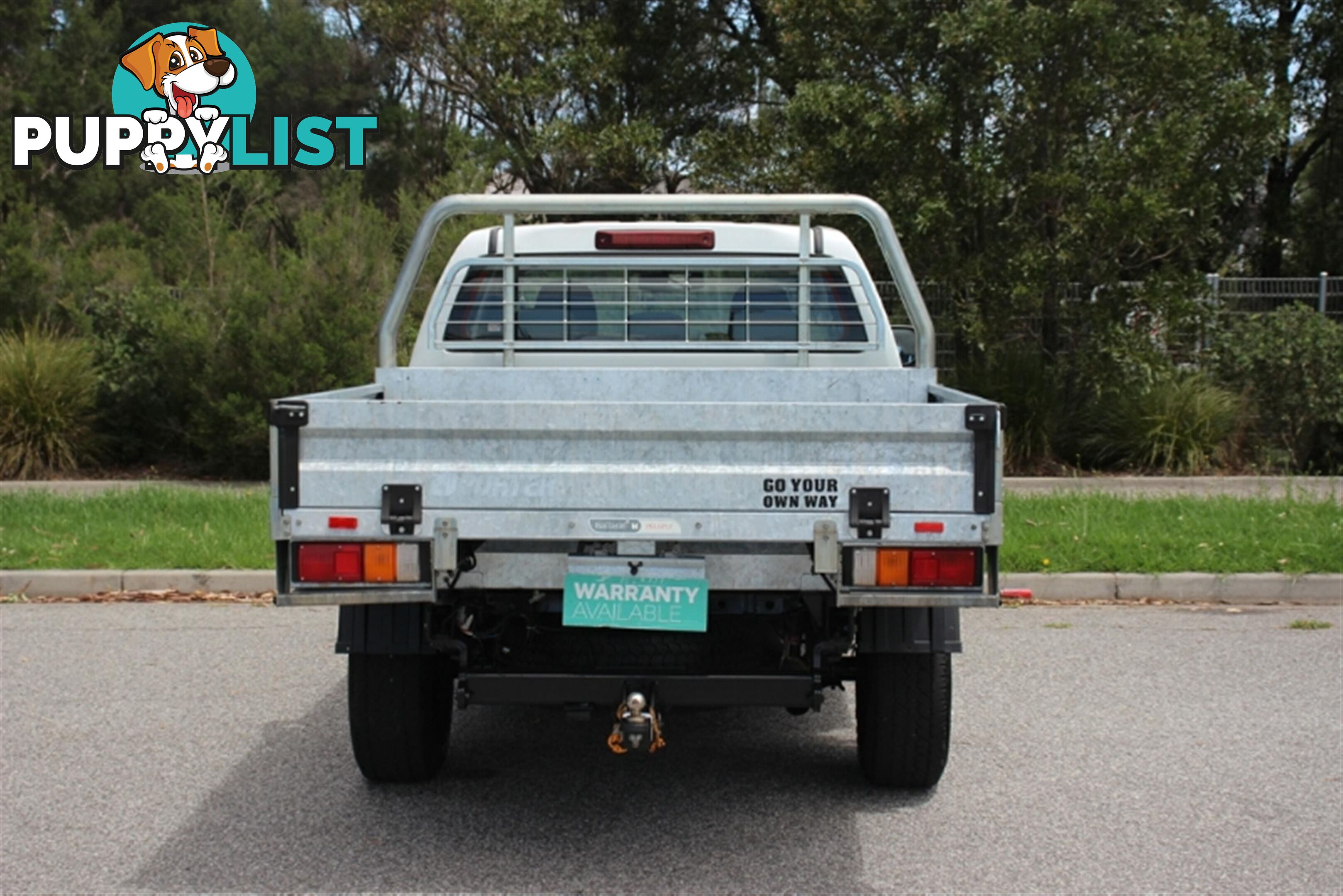 2016 ISUZU D-MAX SX DUAL CAB MY15 CAB CHASSIS