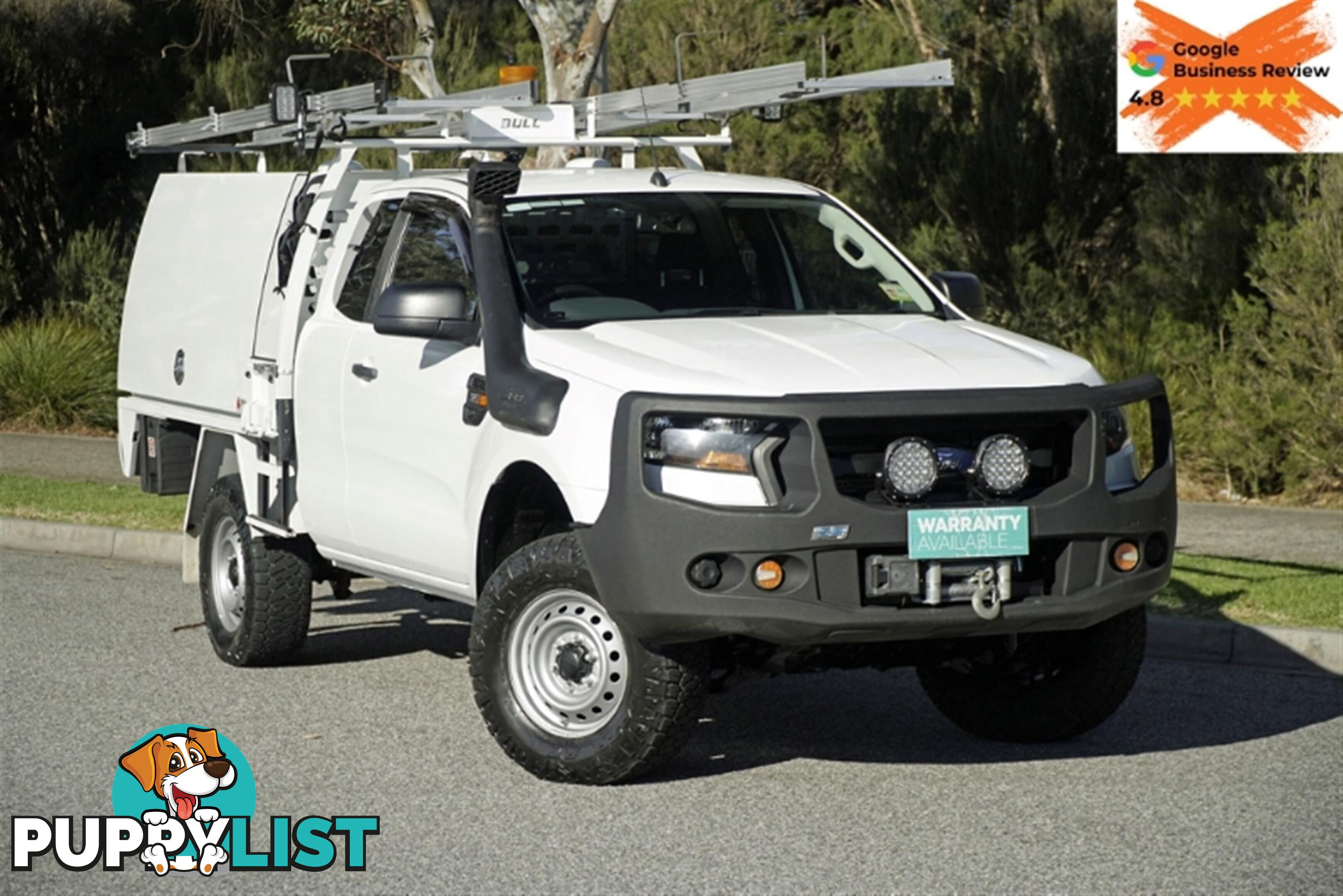 2018 FORD RANGER XL EXTENDED CAB PX MKII MY18 CAB CHASSIS