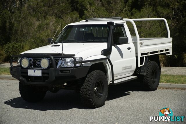 2008 NISSAN PATROL ST SINGLE CAB GU 6 MY08 CAB CHASSIS