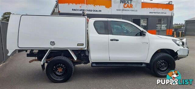 2019 TOYOTA HILUX SR EXTENDED CAB GUN126R CAB CHASSIS