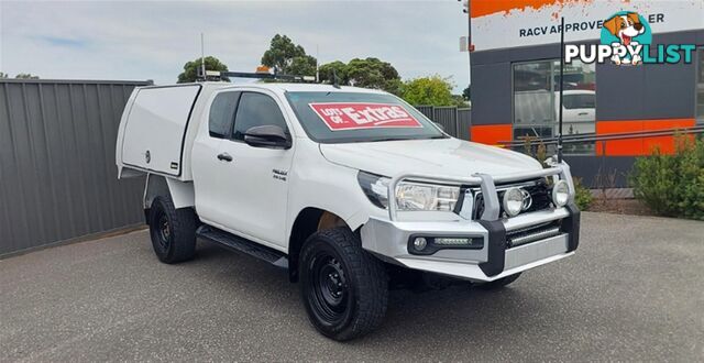 2019 TOYOTA HILUX SR EXTENDED CAB GUN126R CAB CHASSIS