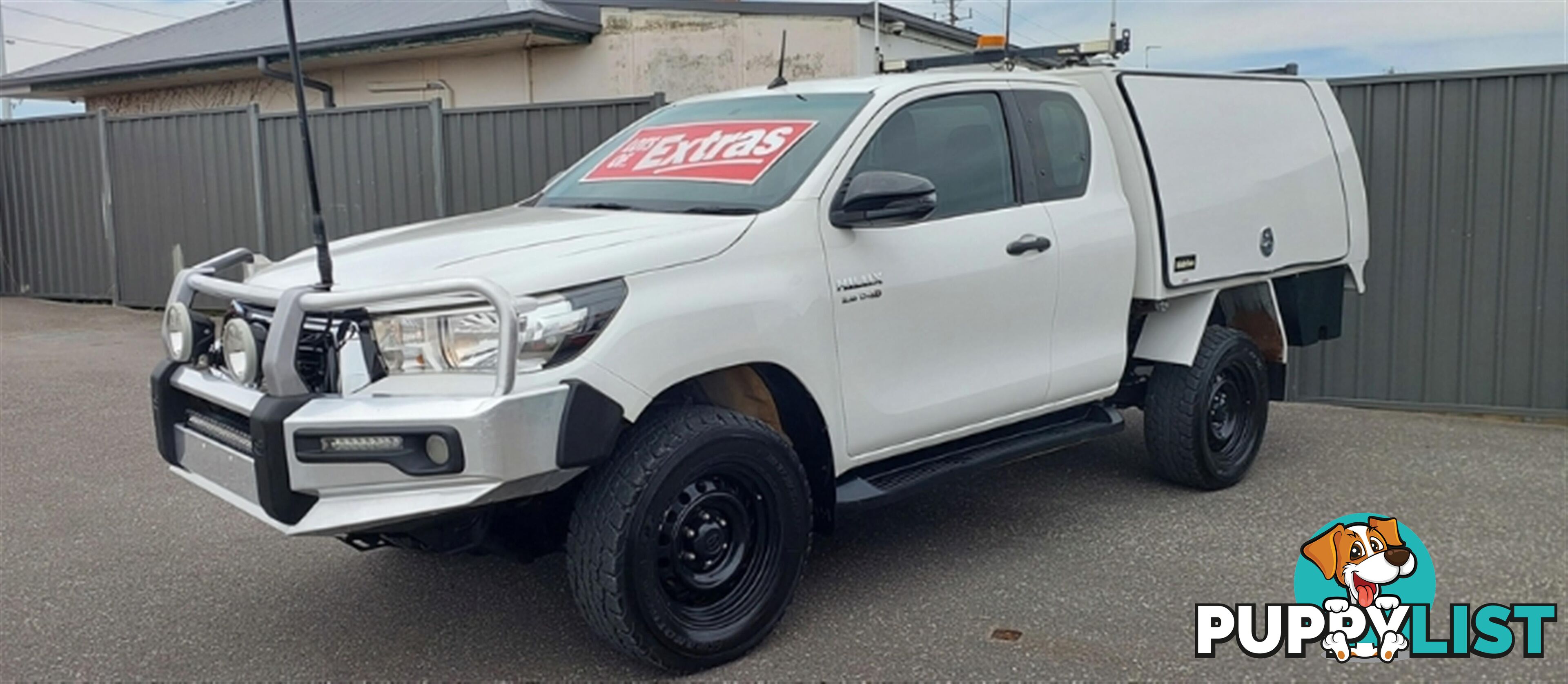 2019 TOYOTA HILUX SR EXTENDED CAB GUN126R CAB CHASSIS