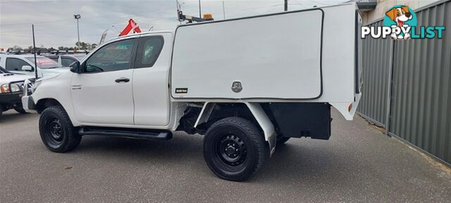 2019 TOYOTA HILUX SR EXTENDED CAB GUN126R CAB CHASSIS