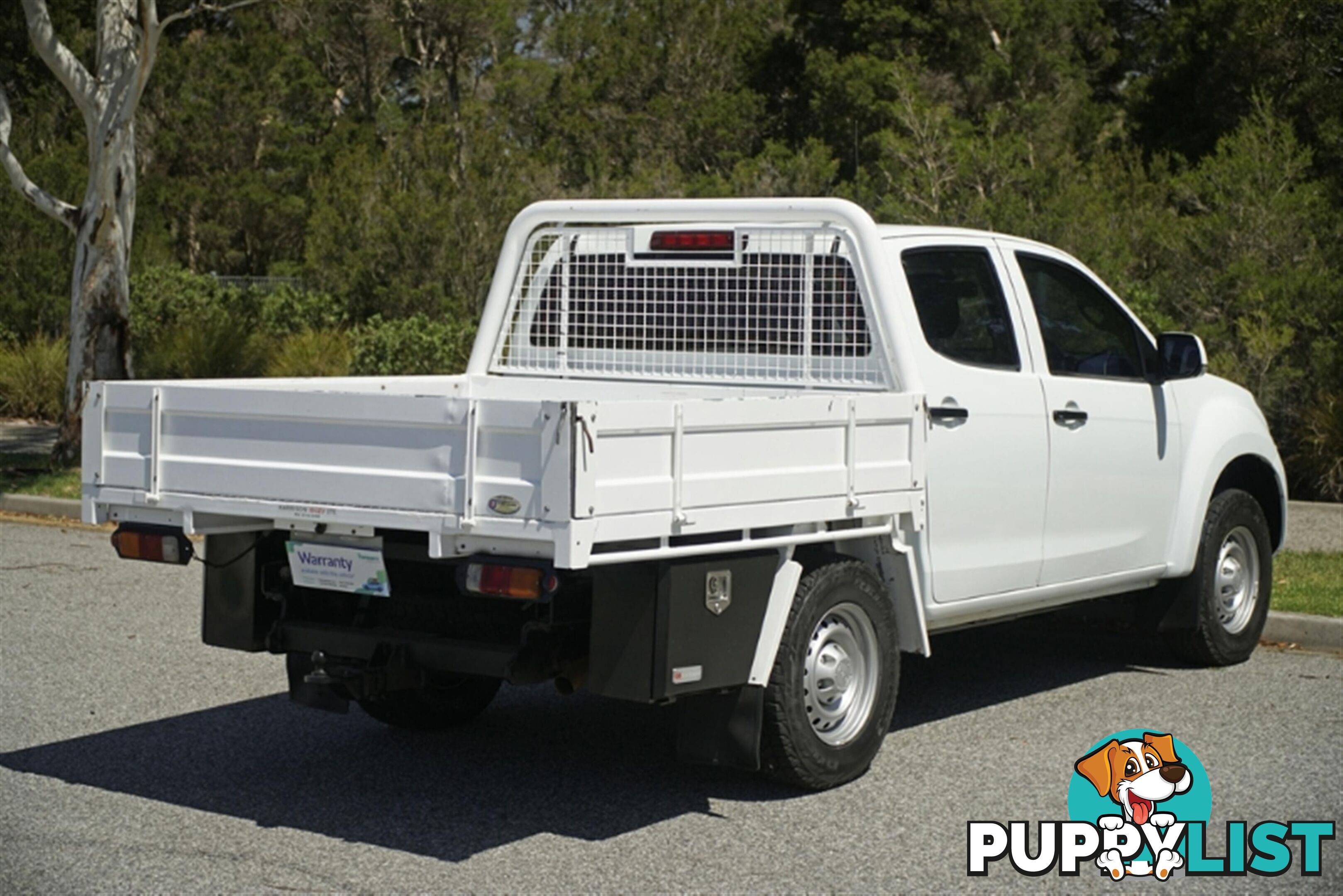 2017 ISUZU D-MAX SX DUAL CAB MY17 CAB CHASSIS