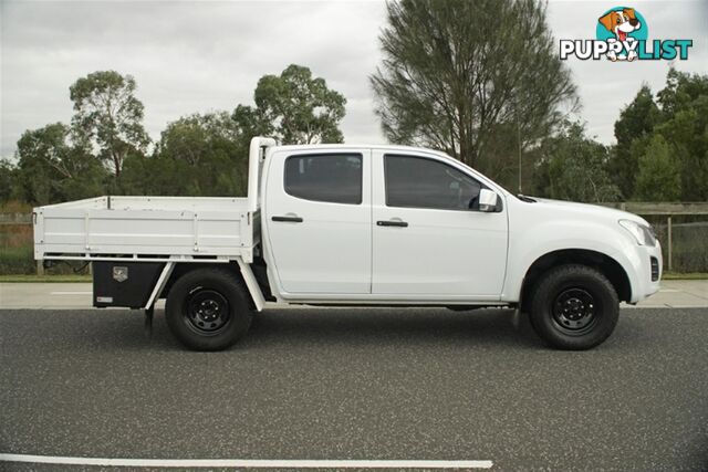 2017 ISUZU D-MAX SX DUAL CAB MY17 CAB CHASSIS