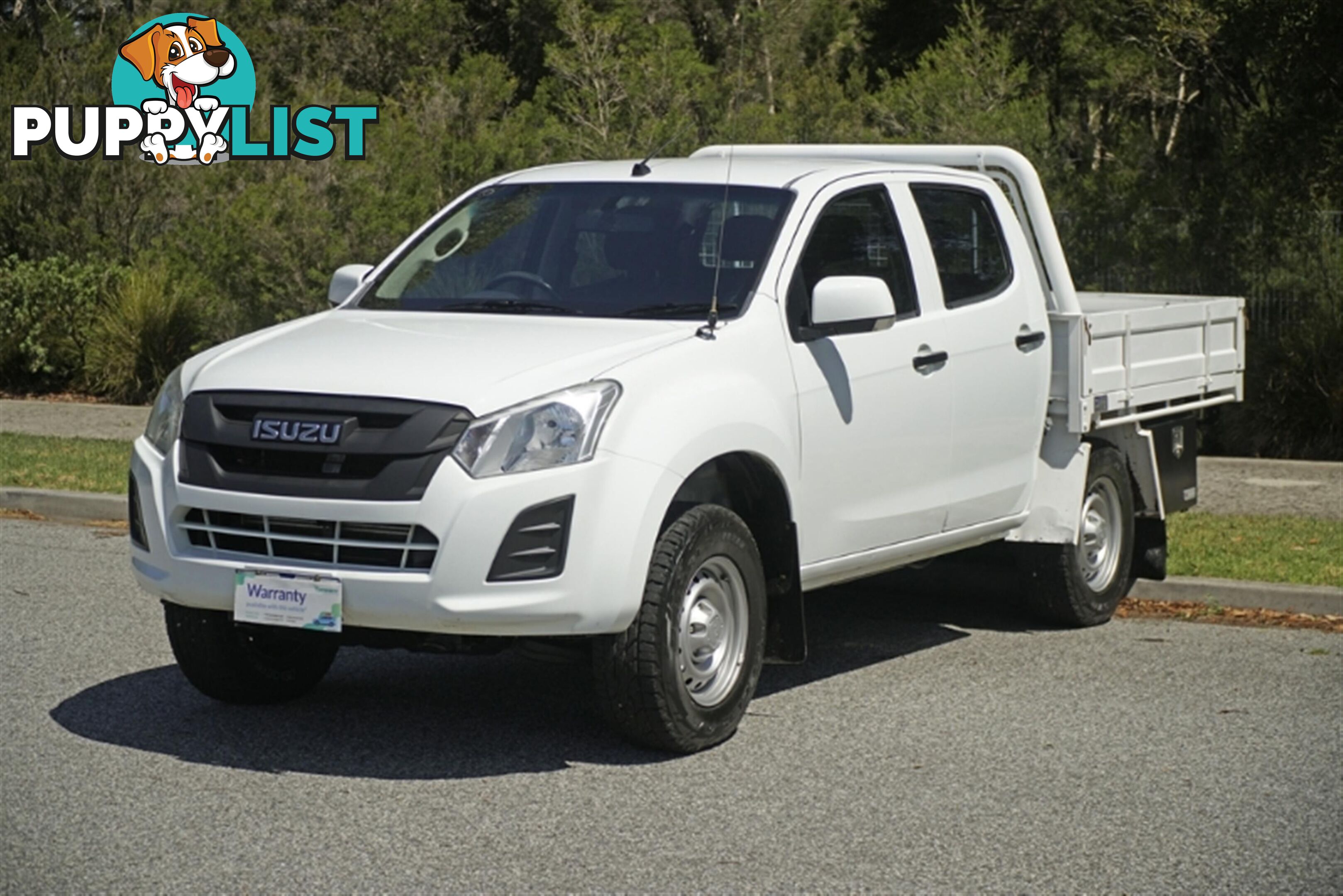 2017 ISUZU D-MAX SX DUAL CAB MY17 CAB CHASSIS